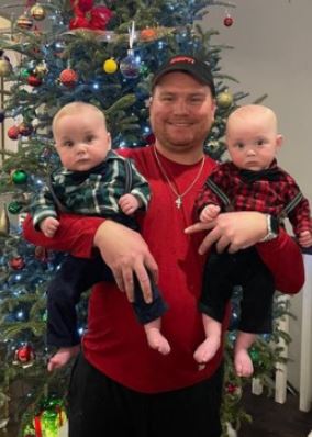 Corri Zimmer late brother Adam Zimmer with Bodie and Nash